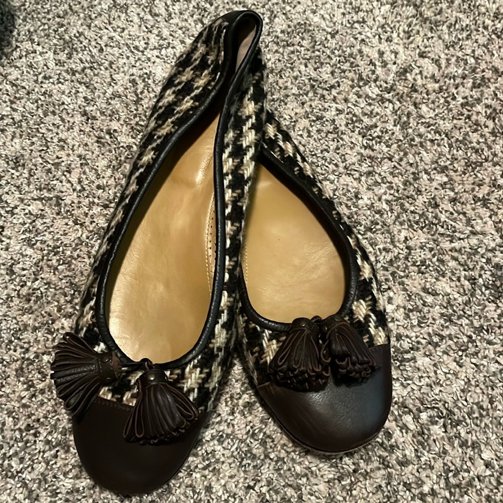 J.Crew tassel flat